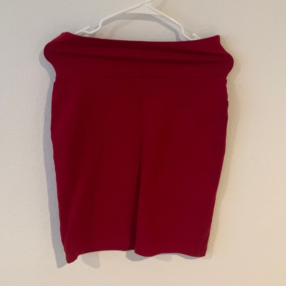 Red skirt medium excellence condition